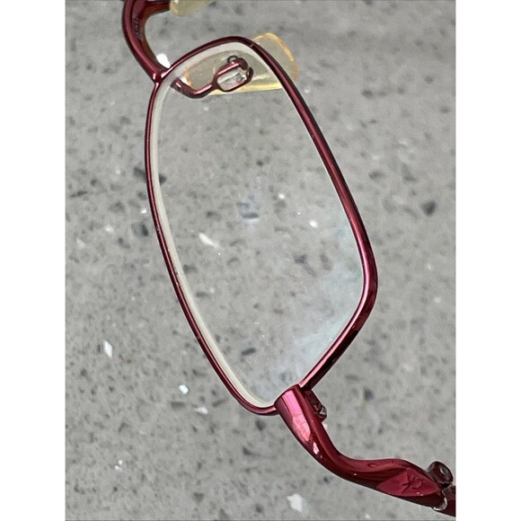 CALVIN KLEIN Eyeglasses Frames ONLY 49-17-130 red full rim rectangle 5118 604 main image 8
